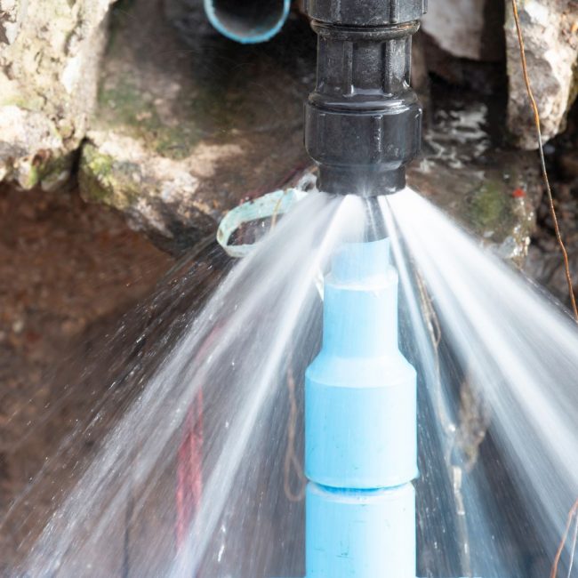 burst pipes