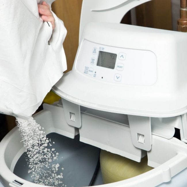water softener system installation